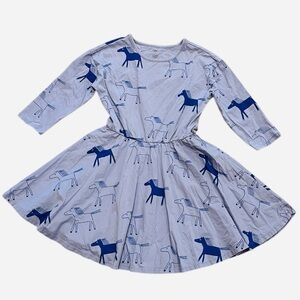 Tea Collection 12 dress horse print